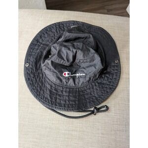 Champion Adjustable Bucket Hat  Black